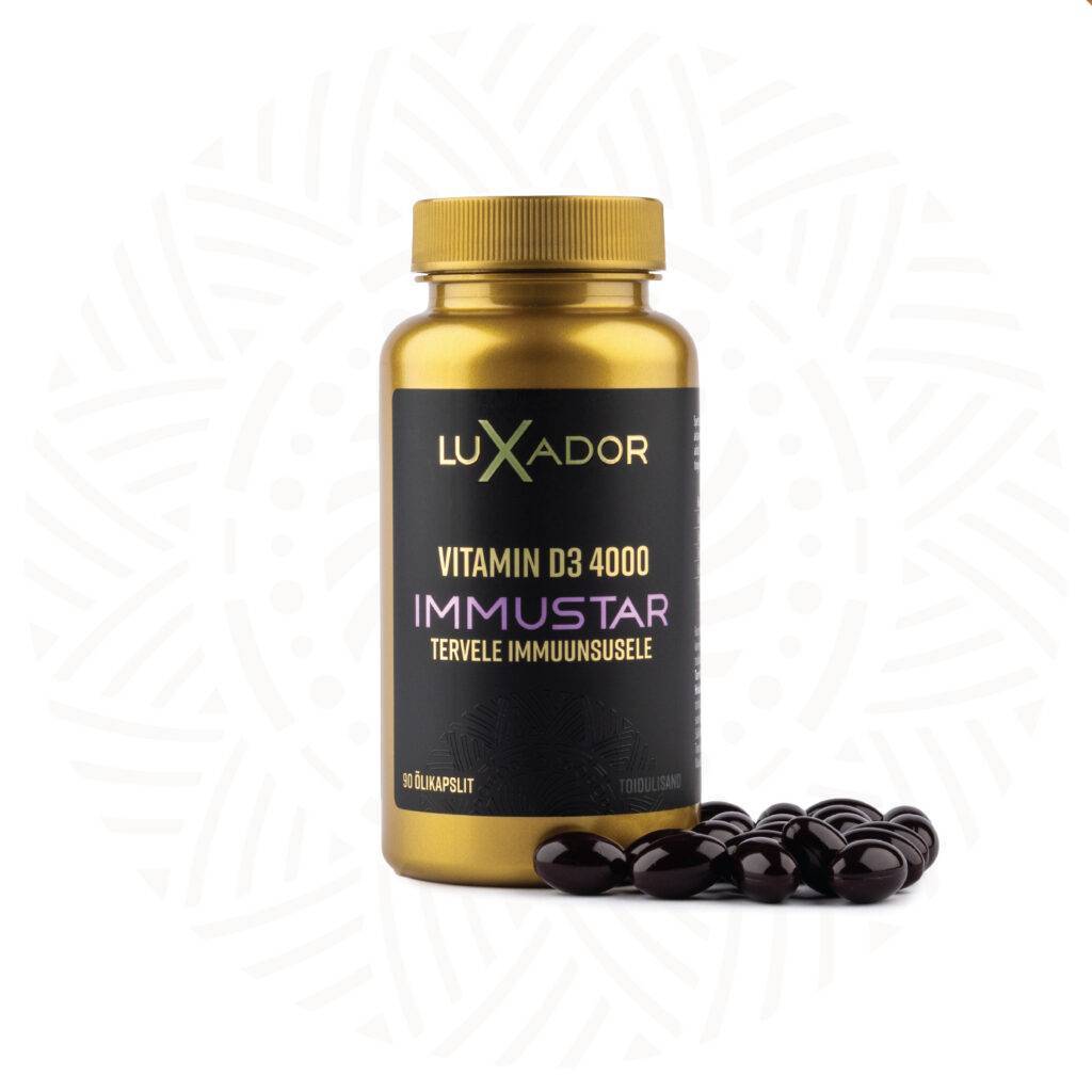 LUXADOR Vitamin D3 4000 IMMUSTAR N90